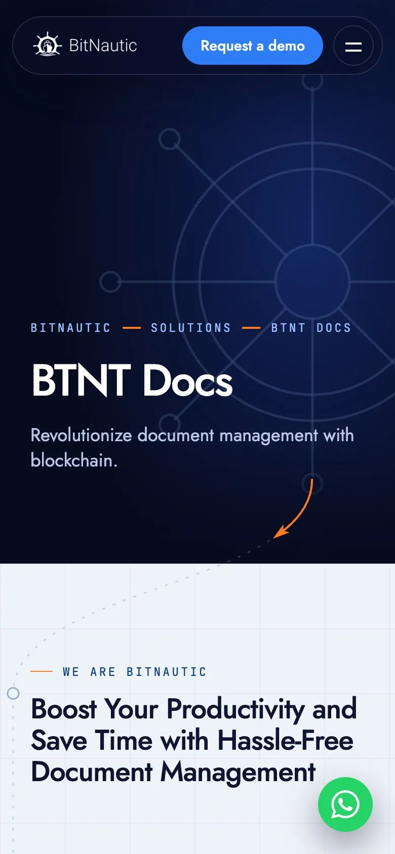 BTNT Docs on a phone